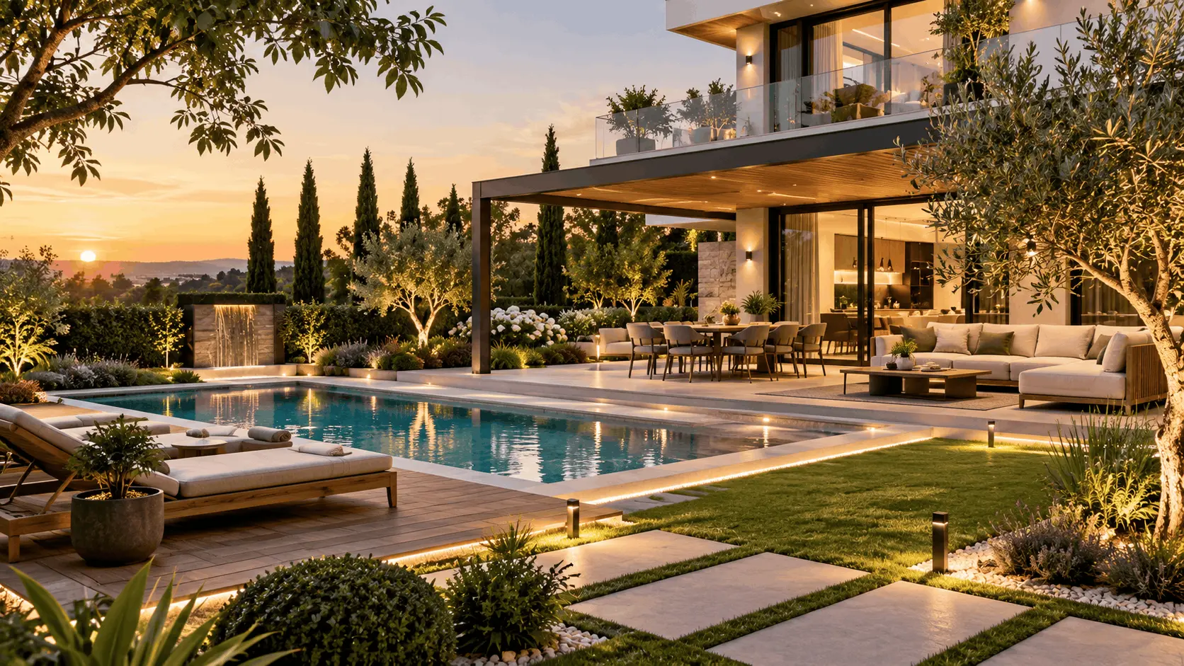 Villa Bahçe Tasarımı